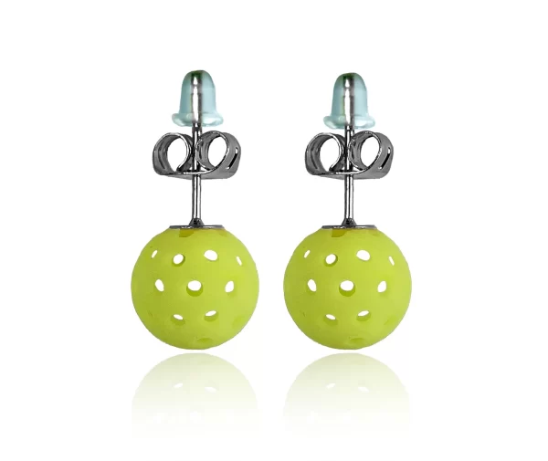 pickleball stud earrings